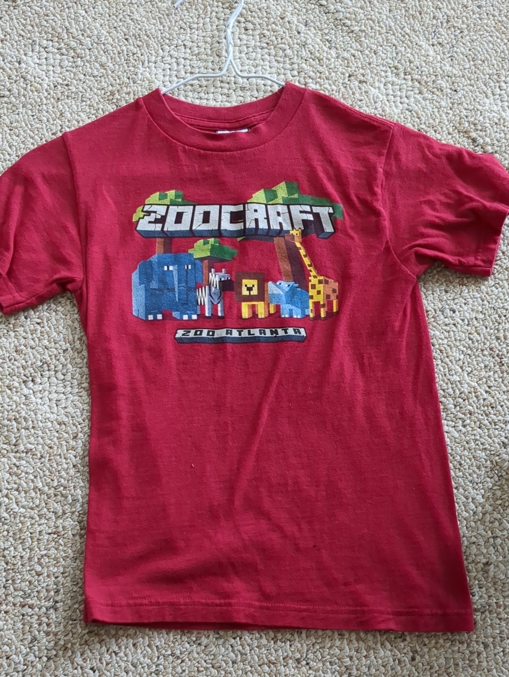 Zoo Atlanta Red Tee